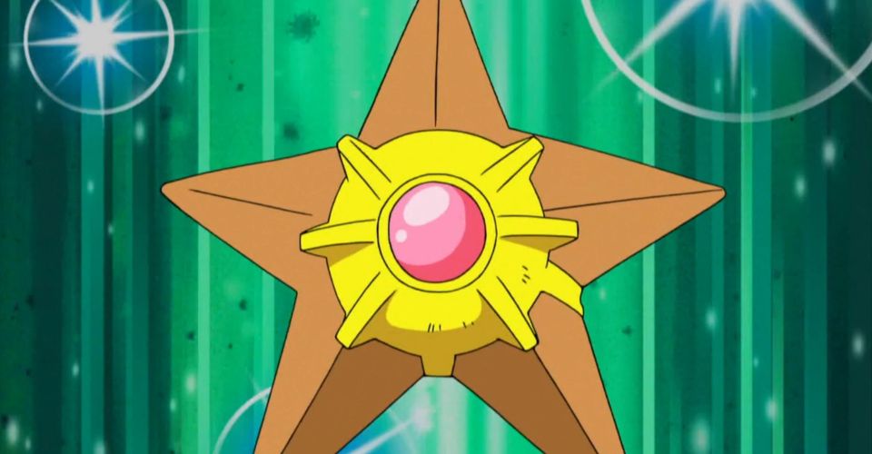 Pokémon GO Shiny Staryu trục trặc khiến viên ngọc của nó thay đổi màu sắc