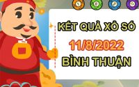 Thống kê XSBTH 11/8/2022 dự đoán số đẹp Bình Thuận
